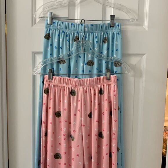 Pajama pants BUNDLE Size Medium. Very stretchy & silky feel. NWOT (TWO pair) - Picture 1 of 8